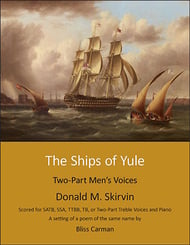 The Ships of Yule TB choral sheet music cover Thumbnail